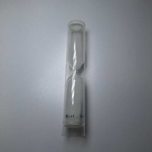 West Germany Sand Timer Minute Hourglass Plastic Vintage Game Replacement Piece - Picture 2 of 4
